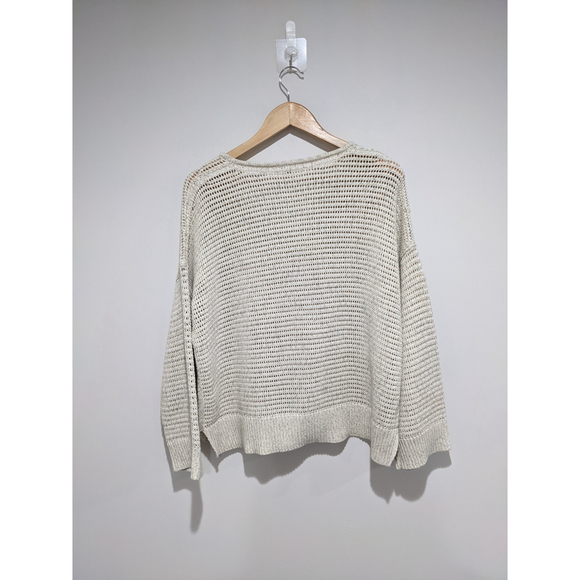 Madewell Rainbow Marled Seville Pullover Sweater Size Medium - Picture 4 of 8